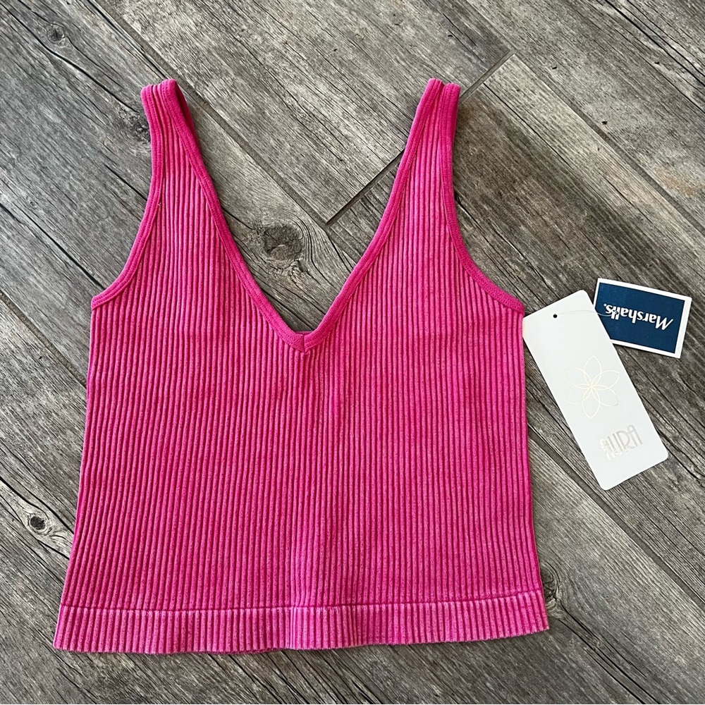 NWT Aura Active Ribbed Tank Top